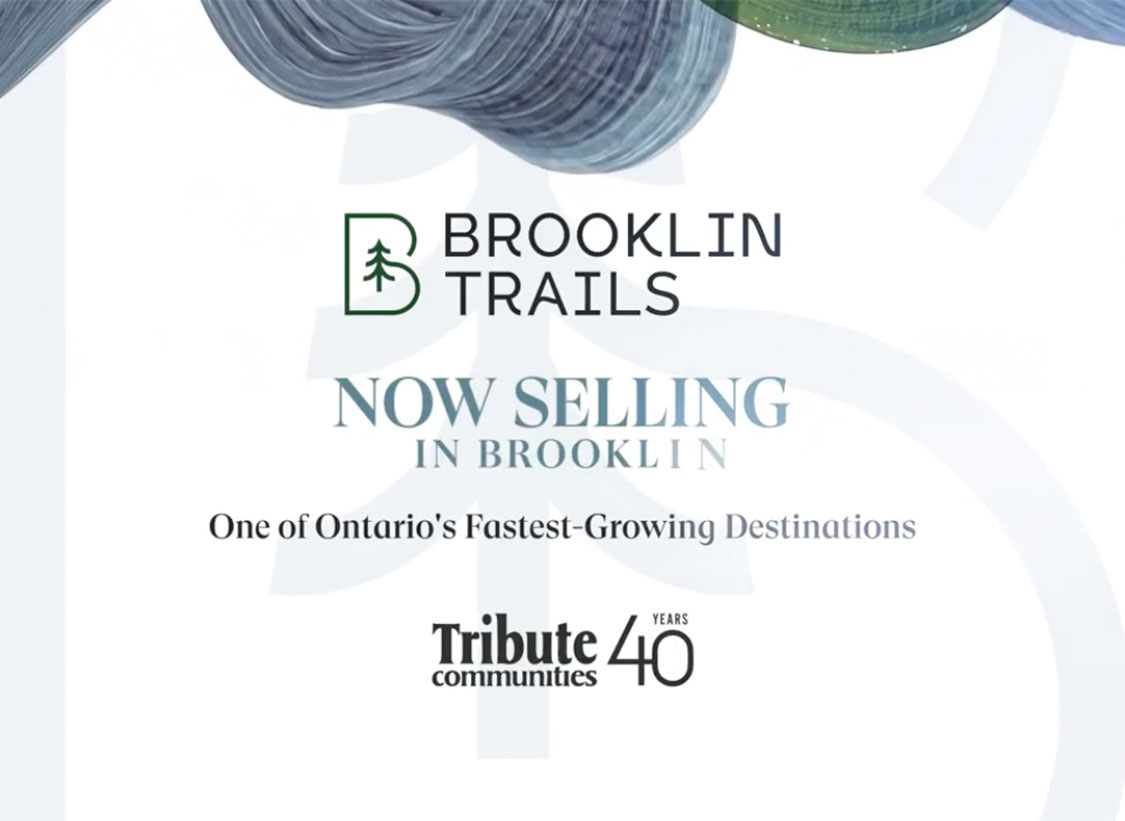 Brooklin Trails now selling—new homes in one of Ontario's fastest-growing destinations!